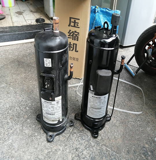 泗水中央空调压缩机的更换维修